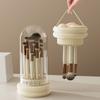 Dustproof Makeup Brush Cleaner Bowl 2-in-1 Cosmetic Brush Hang Drying Holder  Pen Holder