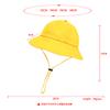 Sun Bucket Hat Summer Cute Little Grass Adjustable UPF 50+ Travel Cap Funny Yellow Sun Protection Beach Wide Brim Fisherman Caps