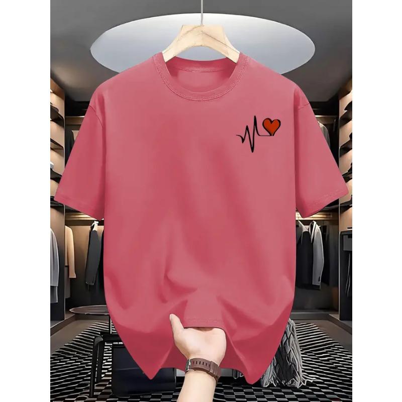 New Summer Men's T-Shirt, Street Casual Fashion, Simple, Soft and Comfortable, Breathable