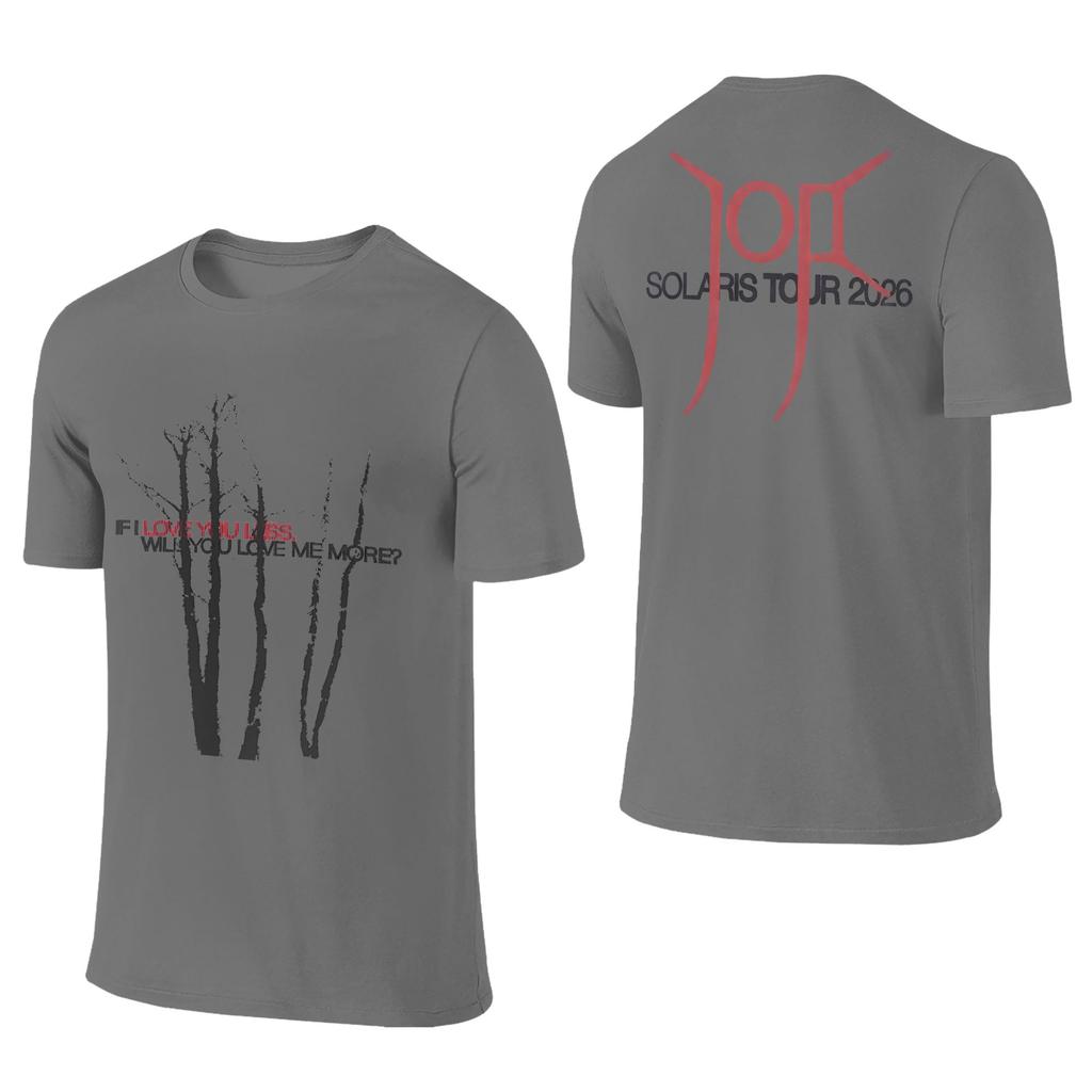 Joji Love You T-Shirt Unisex Baumwolle Crazy T-Shirts Rundhals T-Shirt Kurzarm Kleidung Geschenkidee