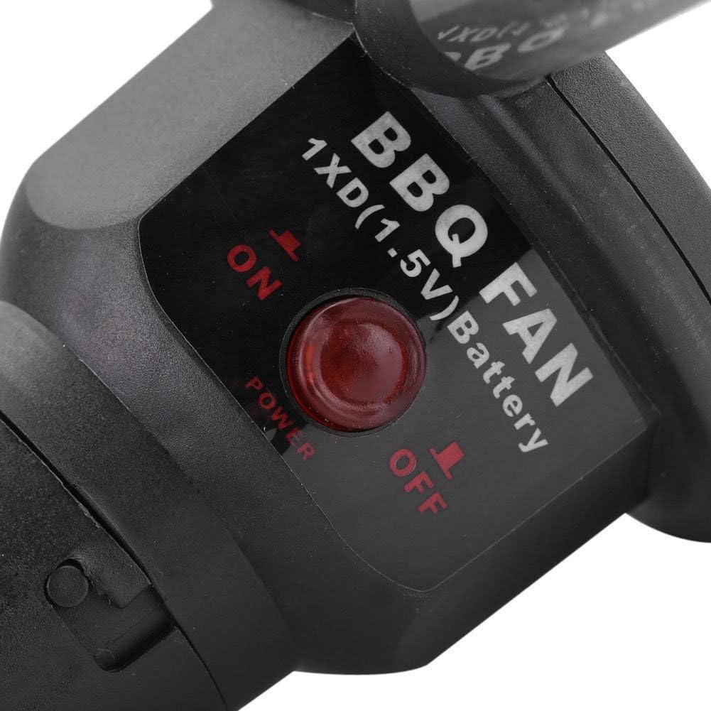 

FDIT Воздуходувка Низкий Уровень Шума Питание Вентилятор для Барбекю Воздуходувка для Кемпинга на Открытом Воздухе Пикника Угольный Гриль Барбекю