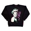 Pink Womens/Ladies Unplugged Paint Pen Sweatshirt