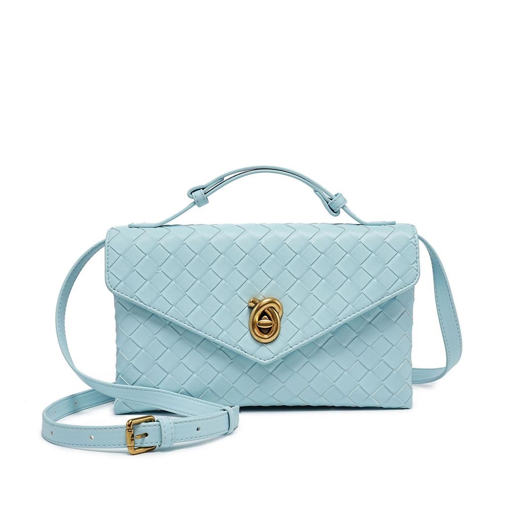 Nuovi prodotti transfrontalieri Borsa intrecciata KnotLock borsa a busta stile retrò old money moda casual borsa a spalla obliqua