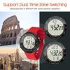 Multifunction Sports Watch for Women, 100m Water Resistant, Perfect for Swimming, Diving, and Surfing, with Alarm, Calendar, Stopwatch, Dual Time, and