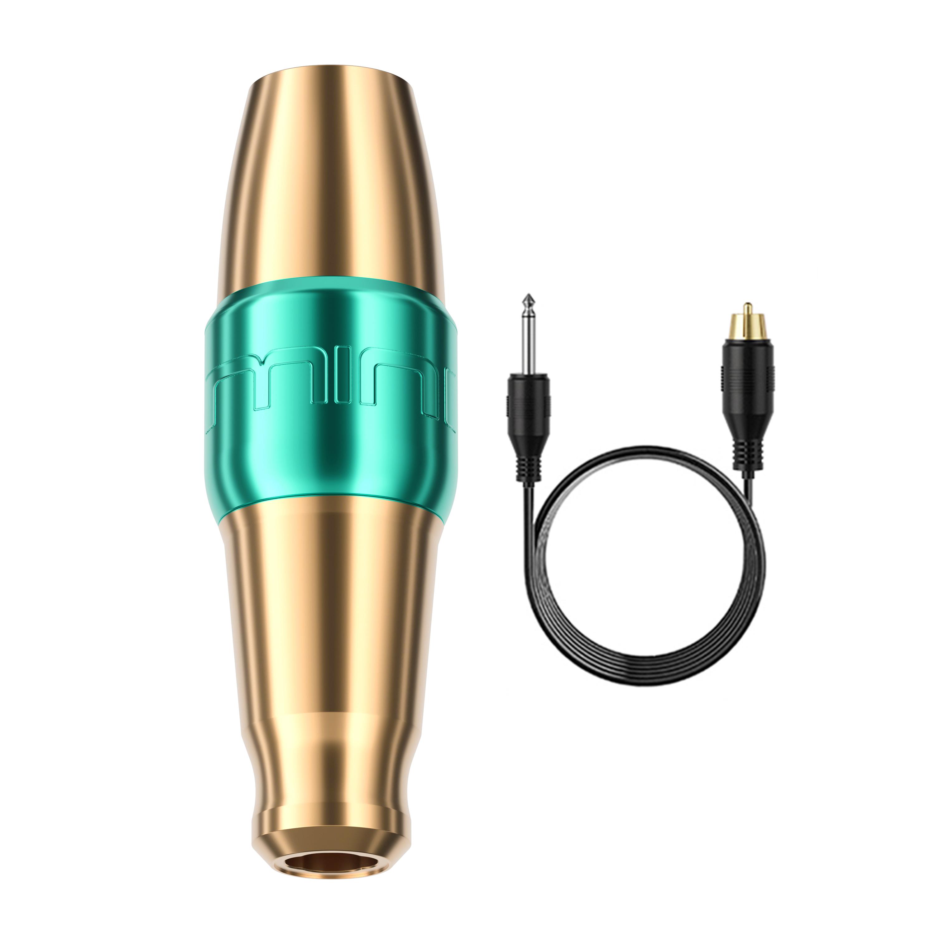 

FK Mini Tattoo Machine RCA Connector Permanent Makeup Eyebrow Eyeliner Lip Microblading Machine Cartridge Japan Motor Tattoo Pen