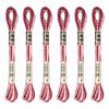 6 Skeins Embroidery Floss, Gradient Colors Polyester Embroidery Threads Bracelets String for Cross-Stitch Hand Embroidery