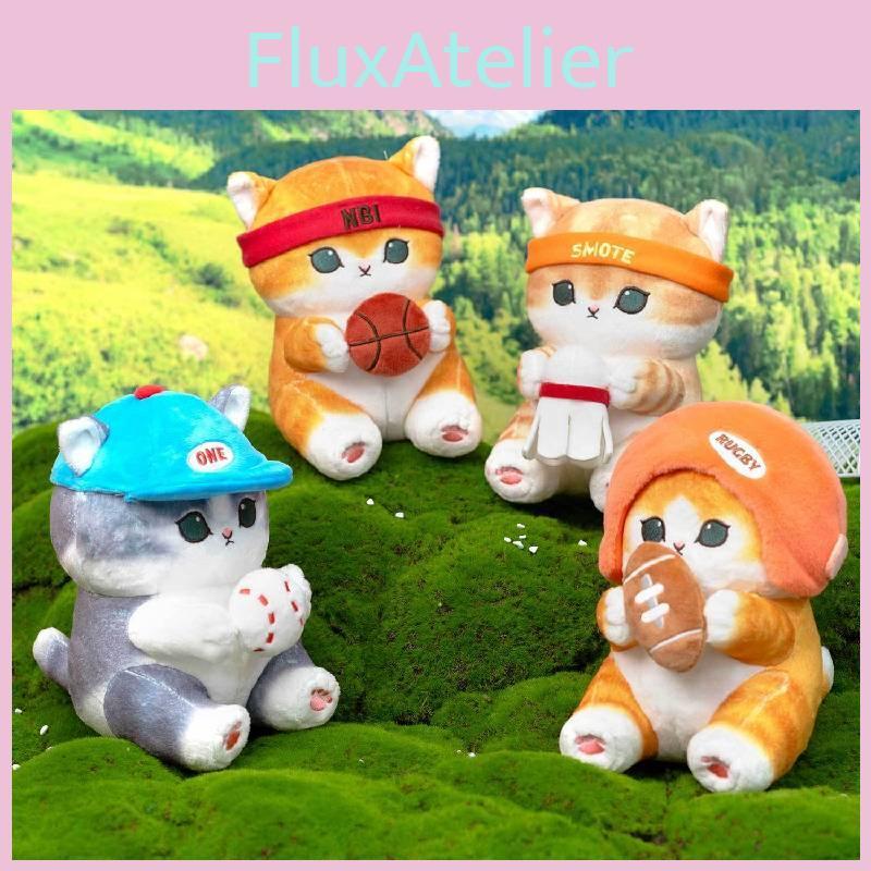 Adorable Mofusand Cat Funsandy Shark Plush Toy For Kids Soft Cartoon Cuddly Doll