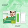 Facial Hair Removal Wax Strips Gentle Painless Hair Removal No Residue  for Daily Use Portable Wax Paper for Home Beauty Salon