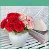 Flower Carnation Artificial Wedding Hotel Restaurant Desktop Props Decoration