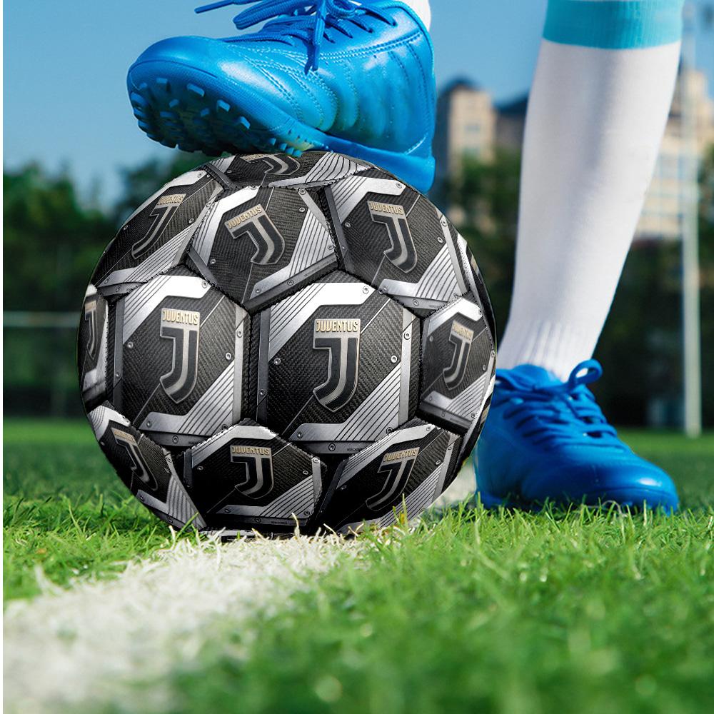Pallone da calcio a tema Juventus FC Taglia 5 Pallone da calcio Tocco Morbido Pallone da calcio Professionale per Allenamento per Sport all'Aperto