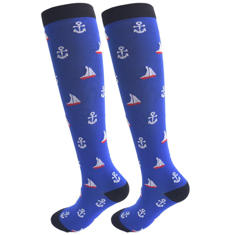 Direct Supply, Leisure Sports Pressure Socks, Men'S And Women'S Outdoor Stockings, Compression Socks, Sports Running Fitness Socks