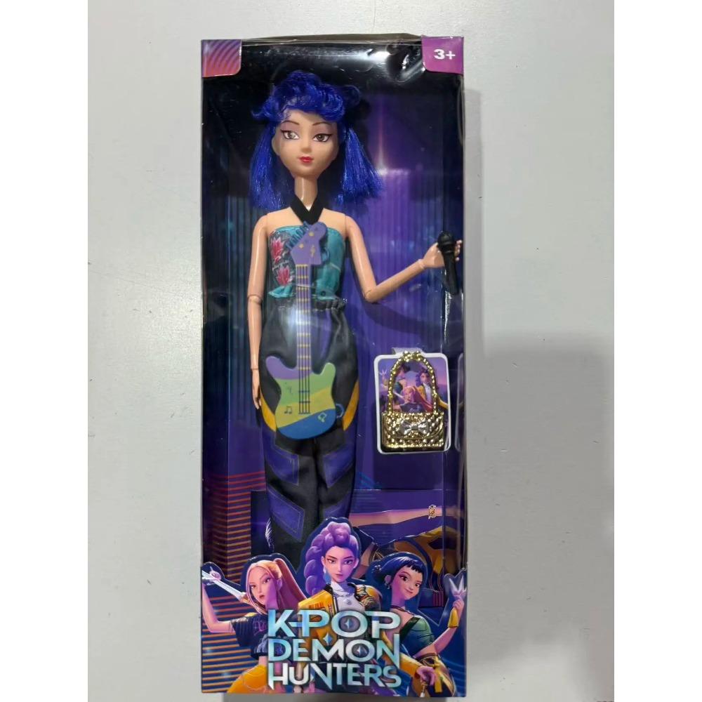 anime K Pop Demon Hunters Group of Witch Hunters High Appearance Glue Doll Girl Heart Decorative Doll Holiday Gifts