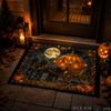Halloween Pumpkin Ghost Door Mat Non-Slip Entry Rug Porch Party Floor Carpet Home Decor