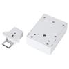 125KHz Smart Cabinet Lock Electronic RFID Card Opening No Drill For Wardrobe Sauna LockerWhite