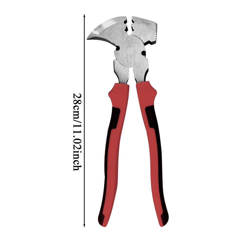 Fence Pliers Heavy Duty Fencing Pliers Wire Cutter Tool Heavy Duty Multifunctional Hand Tools With Hammer Head fence pliers