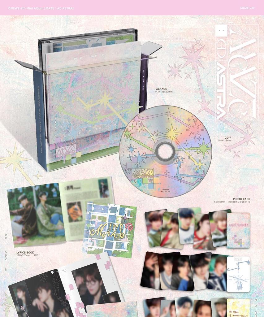(MAZE / AD ASTRA ver.) ONEWE [MAZE : AD ASTRA] 4th Mini Album