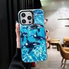 Orca Ocean Pattern Soft Phone Case for iPhone 15 16 17 Pro Max 17Air 16E 14 Plus 13 12 Mini Shockproof Cover Back Shell