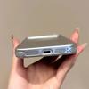 Metal Paint Water Ripple Magnetic Case For iPhone 17 16 15 14 Pro Max For Magsafe Heat Dissipation Bumper Plating Frosted Cover
