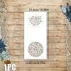 Creative Pattern Painting Stencil - Journal Decoration Masking Spray Template, PET Material