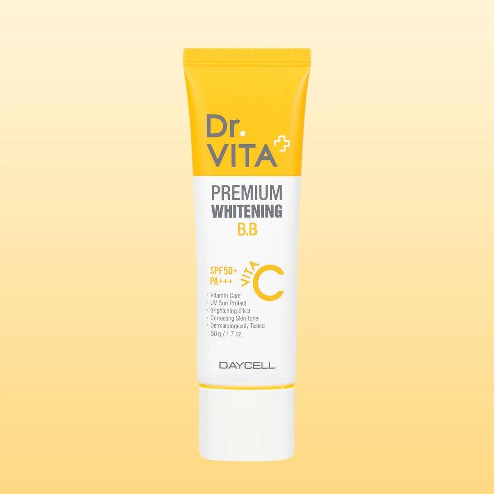 [3 Trial Samples Included] Triple-Function Premium Whitening BB Cream 50g (SPF50+/PA+++)