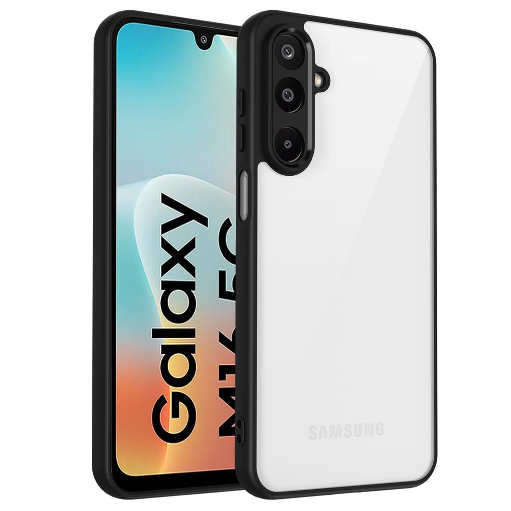 For Samsung Galaxy M16 5G/F16 5G Case Matte Skin Touch Clear PC + TPU Shockproof Phone Back Cover