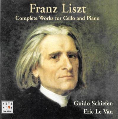 CD SCHIEFEN; LE VAN - Liszt: Cello & Piano Works 74321768092 Arte Nova Class 2000 Europe Classical Used
