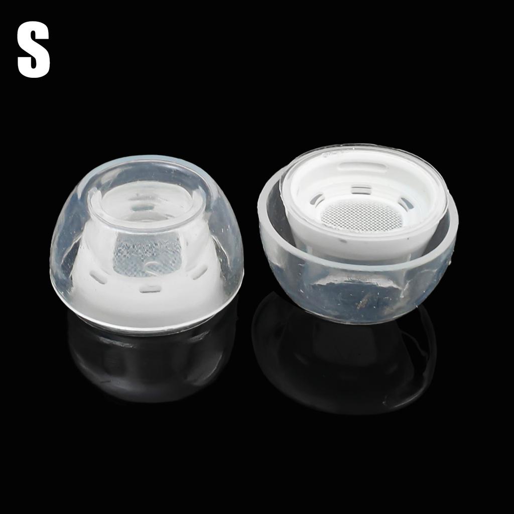 4-1Pairs Transparent EarTips for AirPods Pro Silicone Replacement Ear Cushion Noise Reduction Earphone Ear Plug Cap Earpads