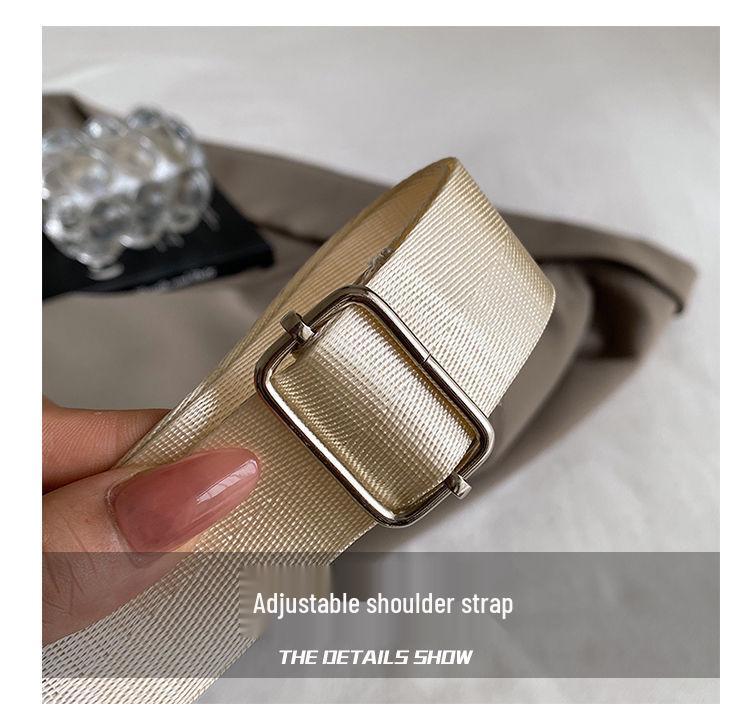 Trendy Women's Small Handbag - 2025 Summer Fashion Crossbody & Shoulder Dumpling Bag for Work & Commute