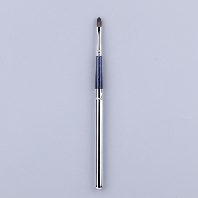 Genuine Wool 15-Piece Copper Tube Makeup Brush Set - Includes Highlight, Eyeshadow Brushes & Eyelash Comb