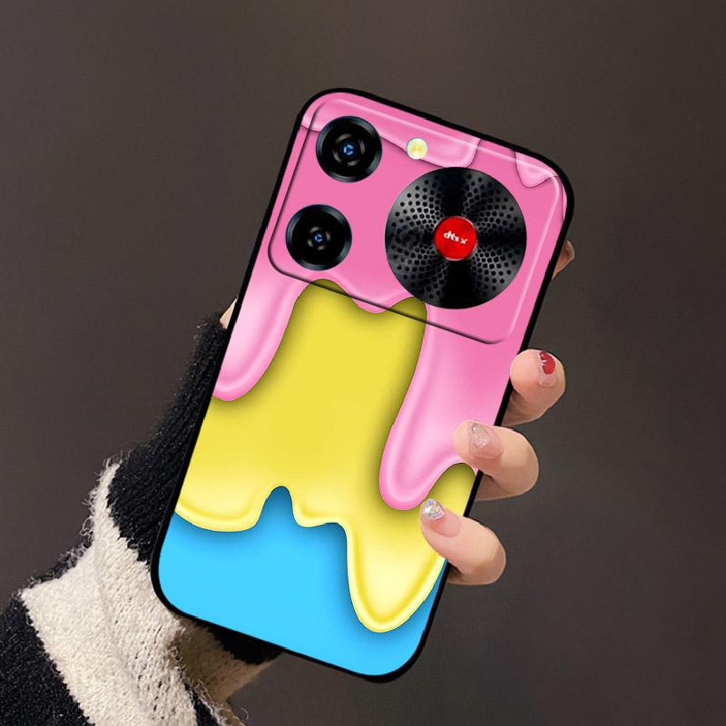 Для ZTE Nubia Music Чохол М'який Силіконовий TPU Захисний Чохол Для ZTE Nubia Music Задня Кришка Чохол для Телефона Ударостійкий Задній Fundas