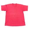 Vintage Single Stitch T-shirt Blank Regular Short Sleeve Pink Mens