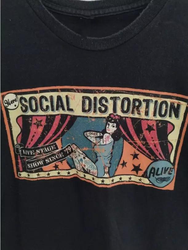 Social Distortion Band Adult Unisex All size Shirt  ND708 Unisex T-Shirt S