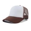 Custom Logo 5 Panel Mesh Sports Cap Flat Brim Snapback Richardson 112 Trucker Hat Blanks Embroidered Formal Style for Fishing