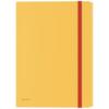 Flap Folder - LEITZ - Cosy - A4 - Capacity 150 Sheets - Yellow Color