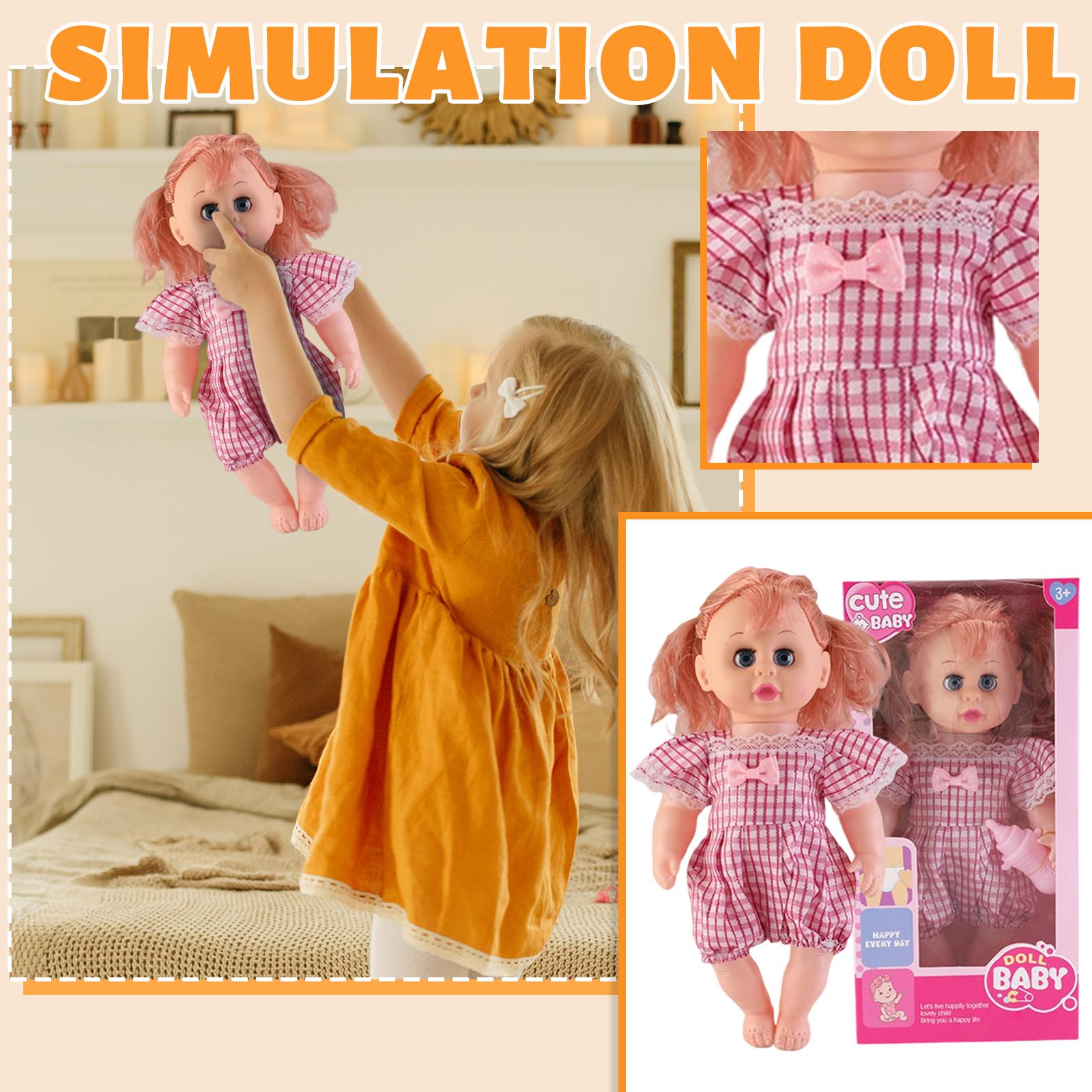 

Кукла, имитирующая детскую речь, изготовленная из здоровых материалов, помогает развивать у детей речевые навыки One Size