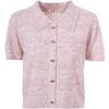 Betu Women's Summer Linen Blend Knit Short Sleeve Top