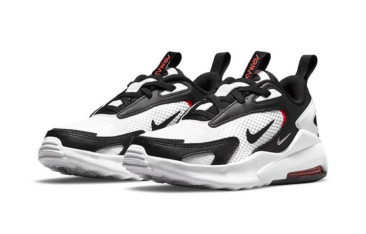 Nike Scarpe da Corsa Basse Air Max Bolt Nero Bianco Bambini Età 3 7 Anni CW1627-100