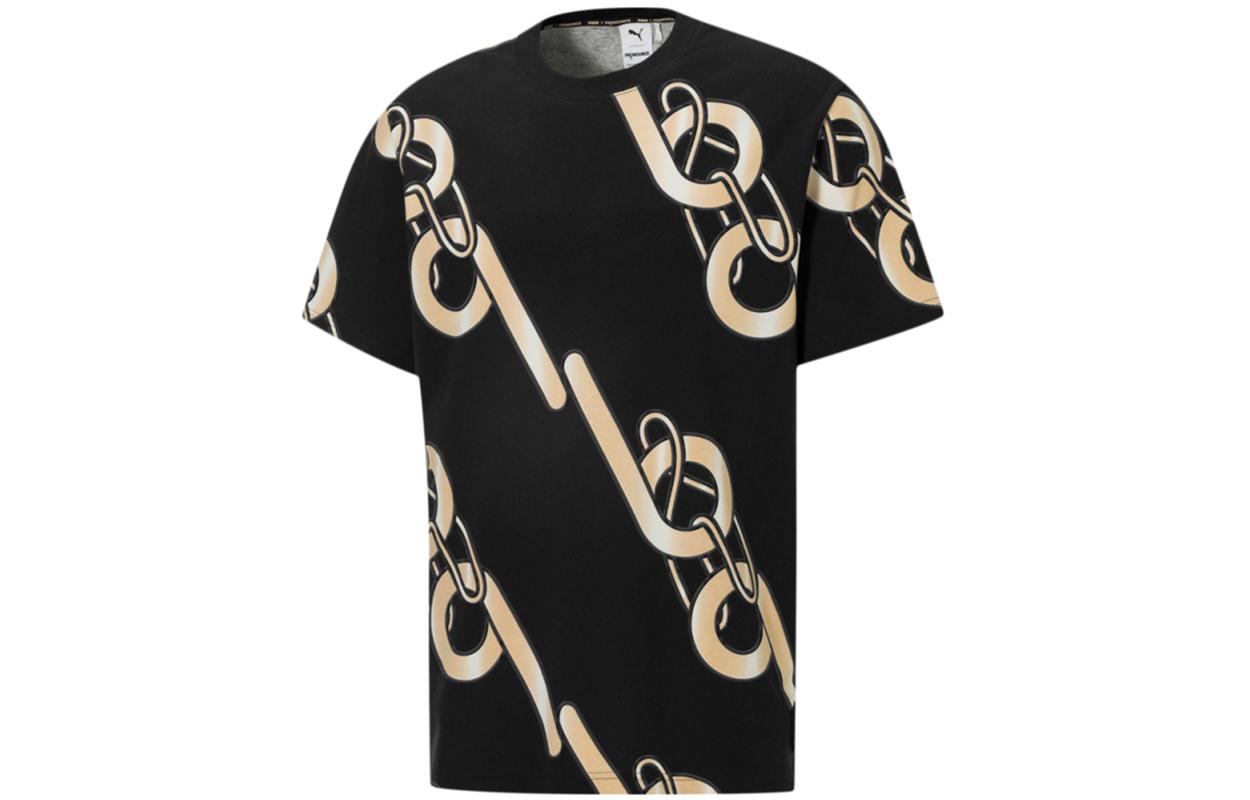 PUMA Set in Sleeve T Shirt Men s Black 532151-01 S