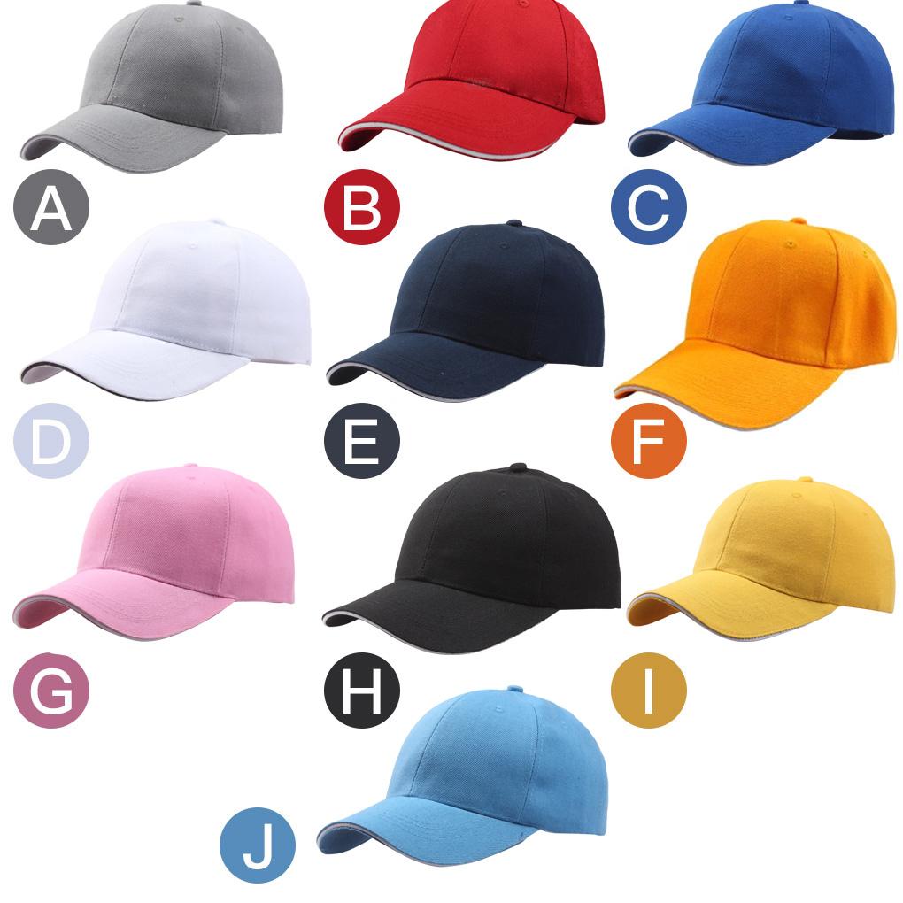Solid Spring Summer Cap Women Ponytail Baseball Cap Fashion Hats Men