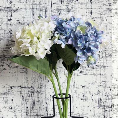 46cm Ins Stil Kunstblume Simulation Seide Bouquet Hortensie Zart DIY Hochzeit Wanddeko Heim Zimmer Dekoration Blume