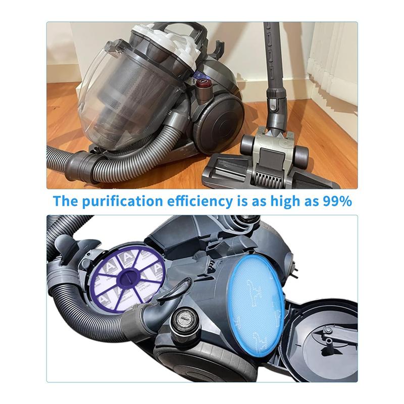 YCOC-HEPA filtrs putekļsūcēja piederumi priekš Dyson