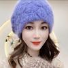 Korean Double-Layer Warm Wool Knit Hat with Velvet, All-Match Winter Fashion for Women