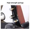 Mini Belt Sander, Pipe Tube Polisher Sander, 20mm or 40mm, Small Angle Grinder Edge Sharpener, with 5 Sanding Belts M10