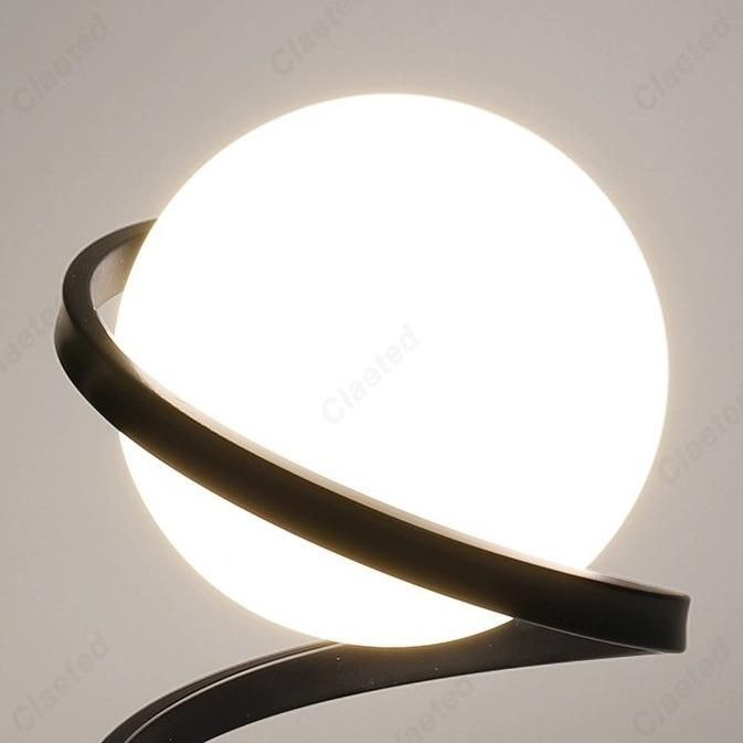 Creative New LED Suspended Moon Table Lamp Living Room Study Bedroom Bedside Decorative Atmosphere Lighting