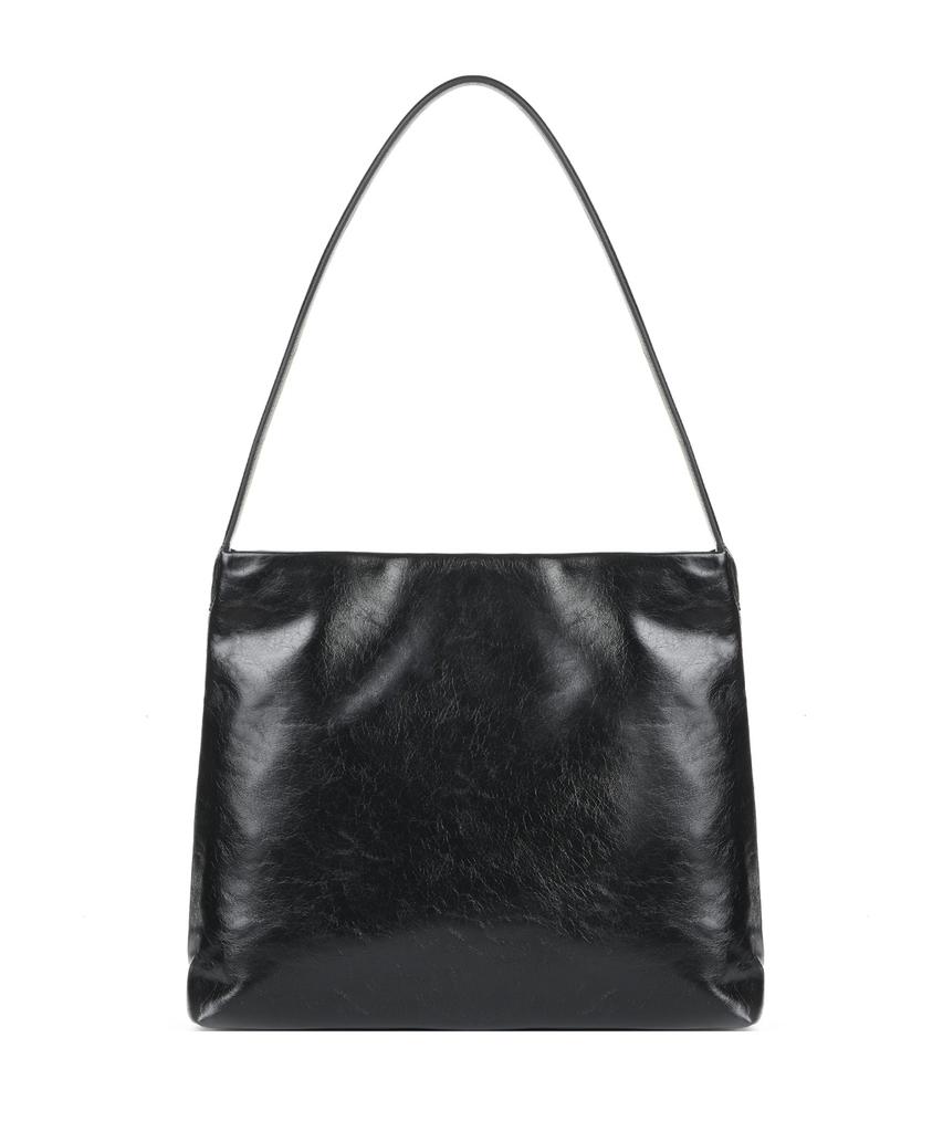 Nick&Nicole Essential Leather Square Bag_Black
