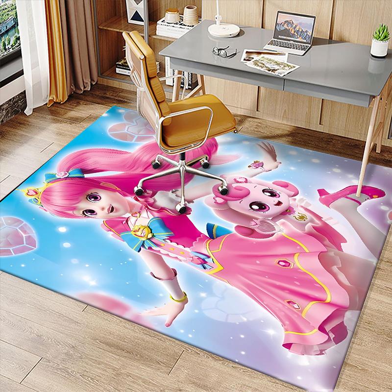 Catch! Teenieping Printed Absorbent Washable Carpet, Non-Slip Bathroom Mats, Kitchen Rugs, Yoga Mat,Living Room Entrance, Camping Picnic Rugs