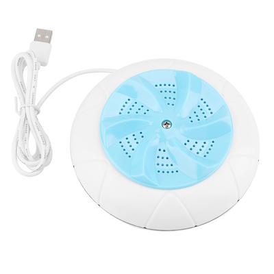 Taşınabilir Mini Ultrasonik Çamaşır Makinesi Seyahat Çamaşır Yıkama Makinesi Temizleyici Temizleme Aracı (mavi)