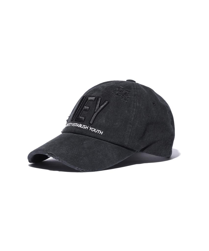 IEY Gran Logo Vintage Ball Cap Black