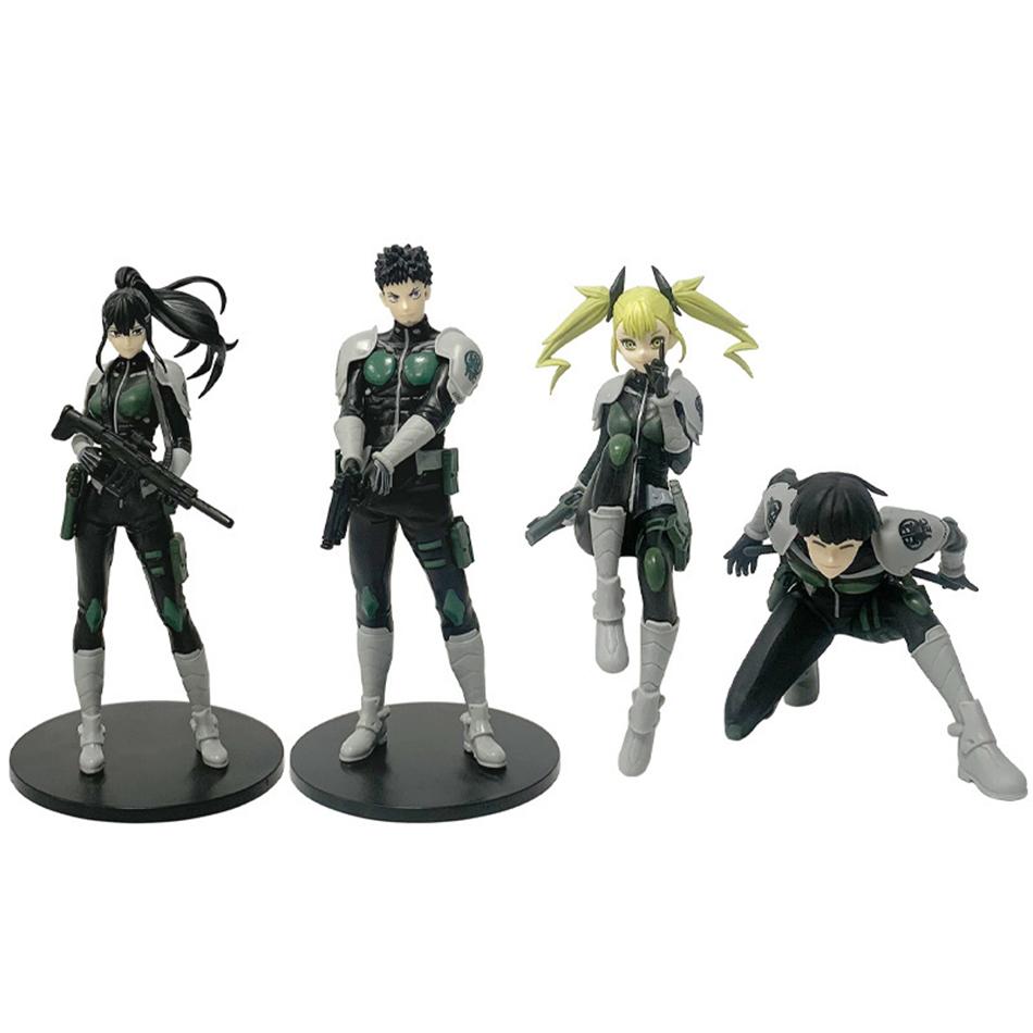 Monster 8 Anime The Palace of Four Qi Ke Lu Bao Ke Zong Si Lang's Handmade PVC Model Anime Peripheral Decorations and Ornaments