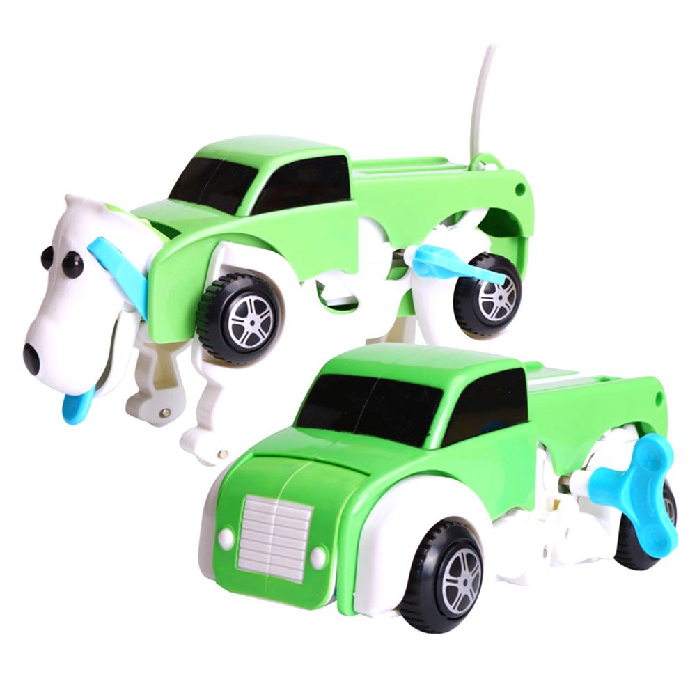 Naovio Kids Transforming Dog Vehicle Trunk Car Clockwork Automatic Wind up Toy Developmental Toy Naovio Kids Transforming Dog Vehicle Trunk Car Clockwork Automatic Wind up Toy Developmental Toy
